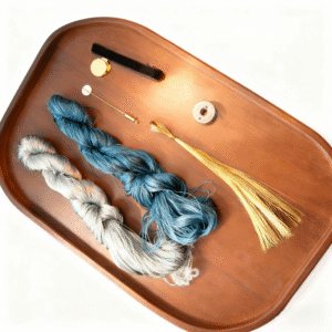 ronghua kiy kit—blue hairpin