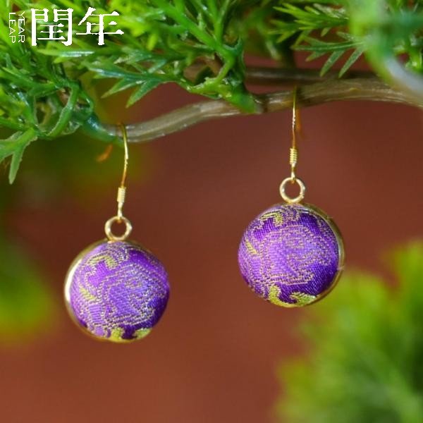 handwoven song brocade—earrings blind box(treasure hunt in song brocade) handwoven song brocade—earrings blind box(treasure hunt in song brocade)