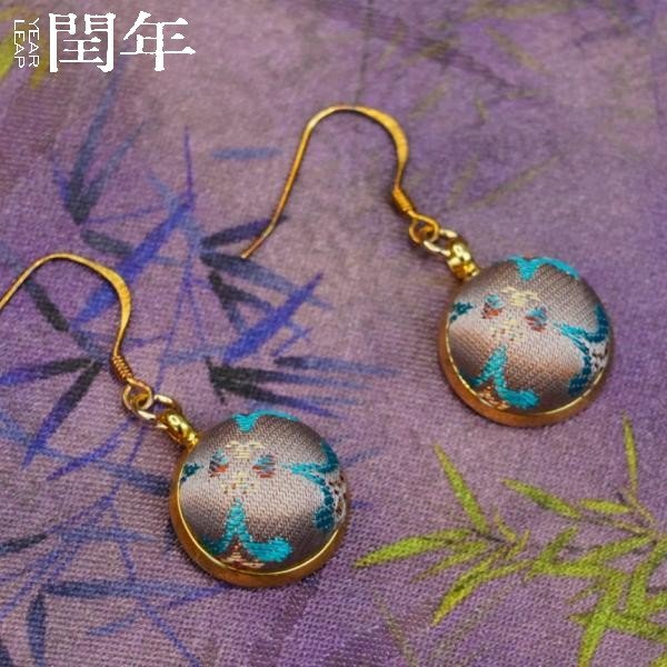 handwoven song brocade—earrings blind box(treasure hunt in song brocade) handwoven song brocade—earrings blind box(treasure hunt in song brocade)