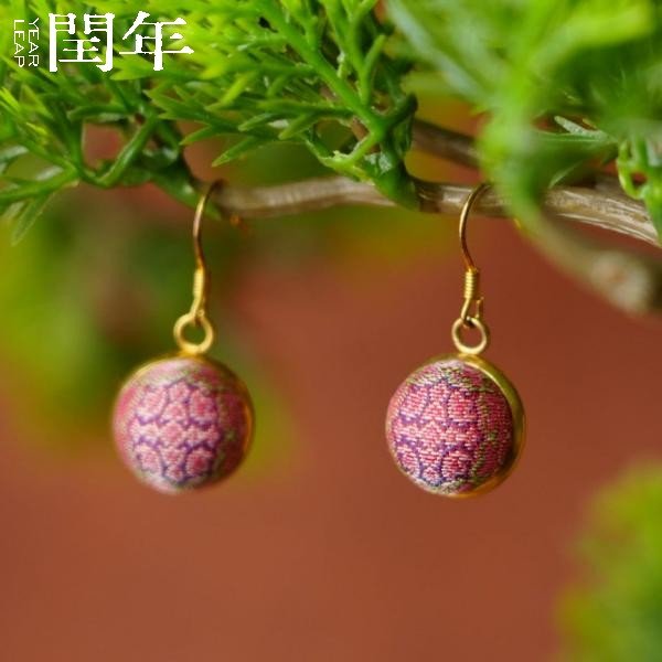 handwoven song brocade—earrings blind box(treasure hunt in song brocade) handwoven song brocade—earrings blind box(treasure hunt in song brocade)